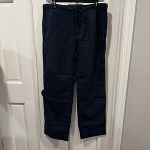 Banana Republic Navy Drawstring‎ Pants | Size M | NWT